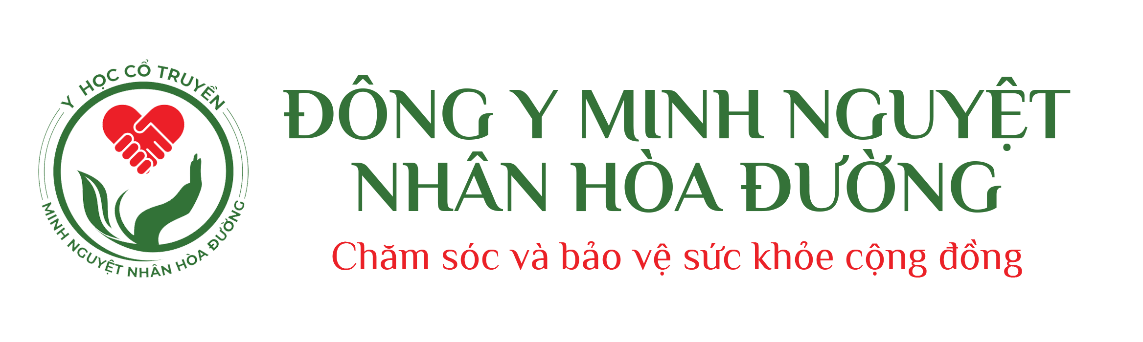 Logo Phòng khám Đông y Minh Nguyệt Nhân Hòa Đường - Chăm sóc và bảo vệ sức khỏe cộng động